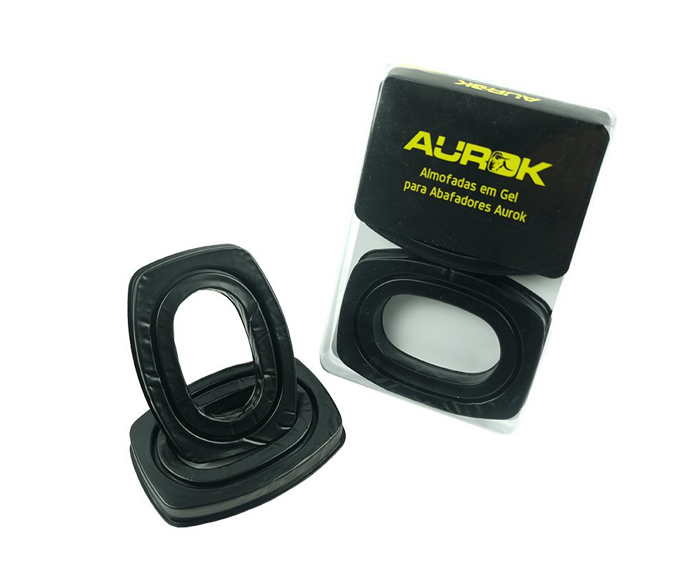 Kit De Almofada Reparo Em Gel Para Abafador Aurok