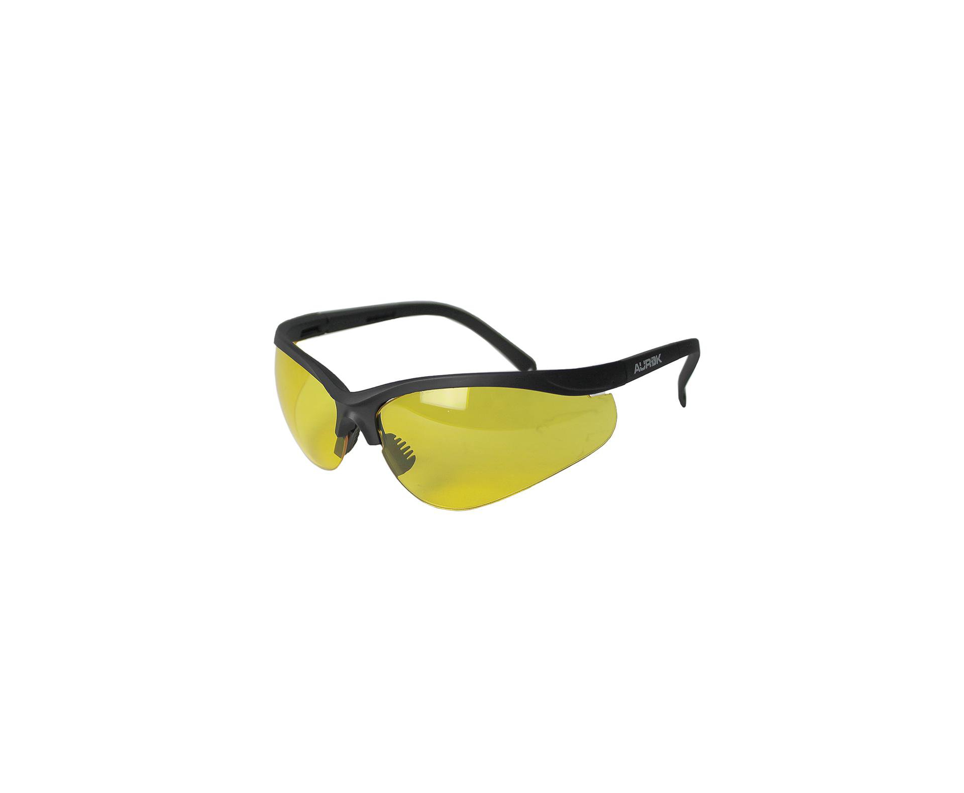 óculos De Segurança Para Tiro Esportivo Aurok Amarelo