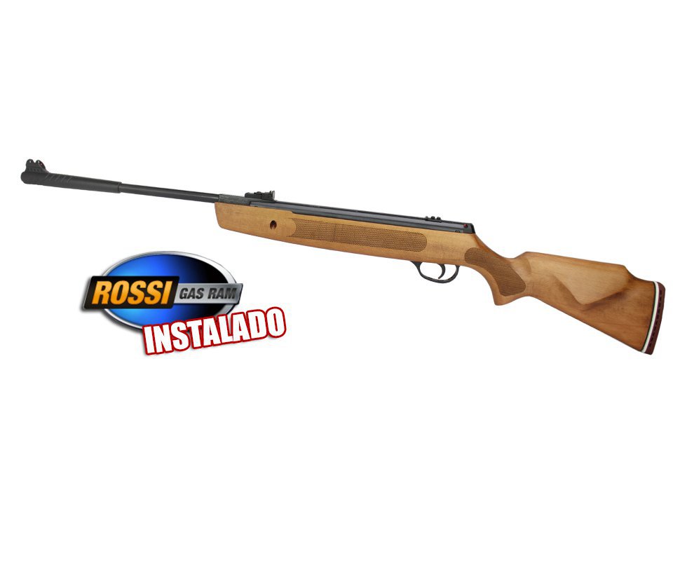 Carabina De Pressão Hatsan Striker 1000x Gas Ram 60kg Madeira 5,5mm