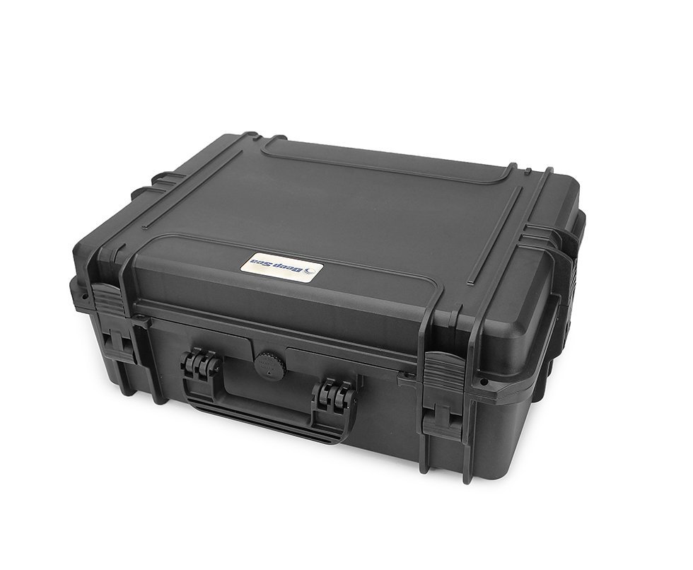 Case Caixa Estanque Rígida Deep Sea Grande Espuma Ajustavel - Plano
