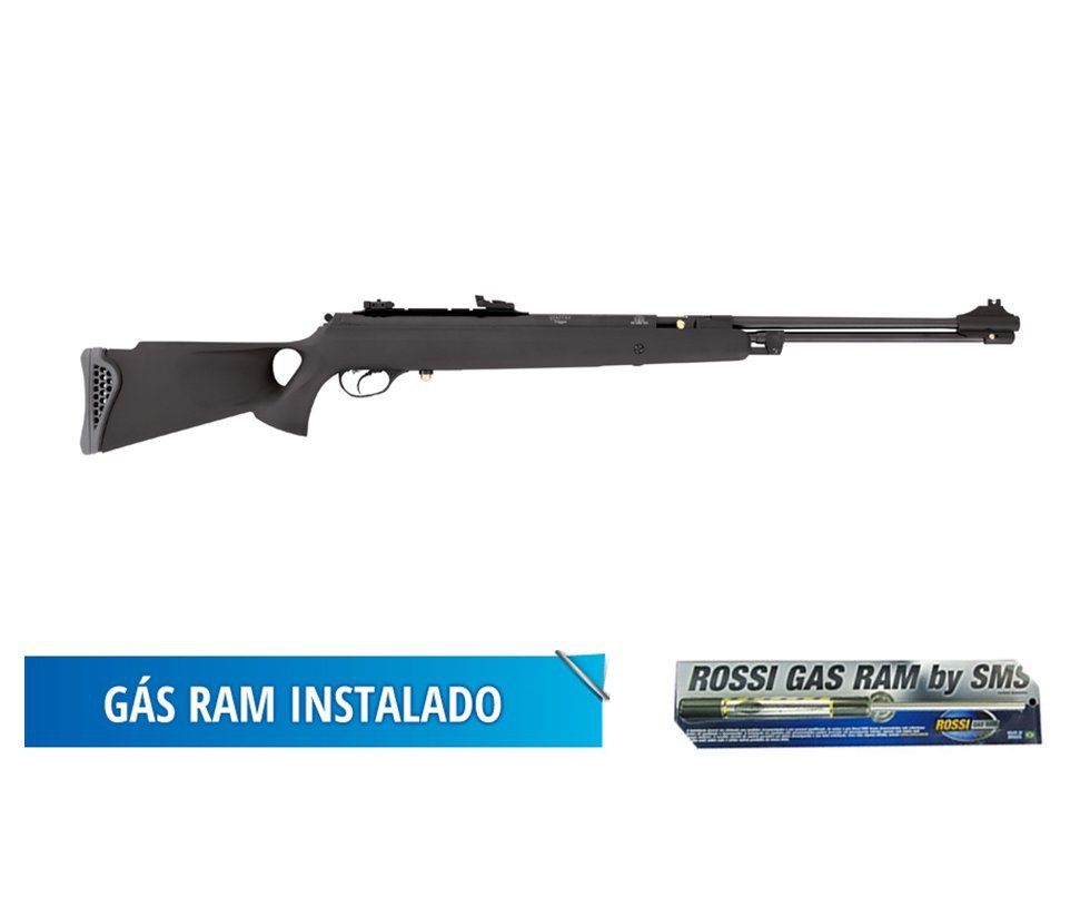Carabina De Pressão Hatsan Ht 150 Th Com Pistão Pneumático - Cal. 5,5mm + Capa - Rossi