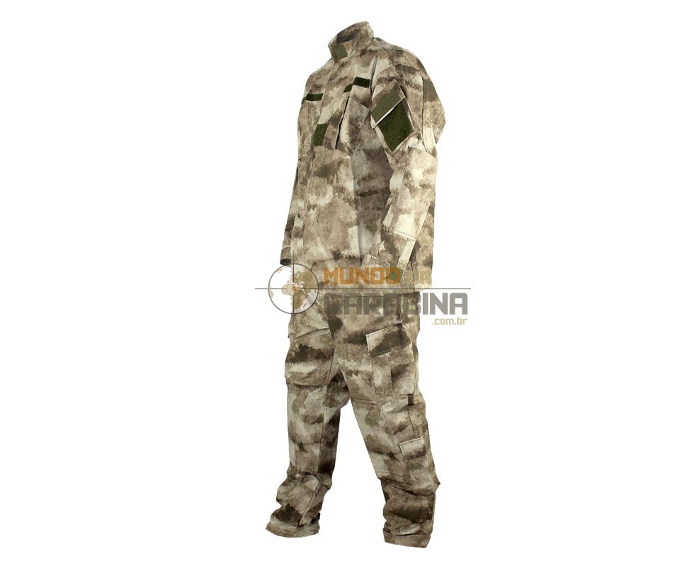 Farda Tatica Completa Camuflada Atacs Desert G - Swiss Arms