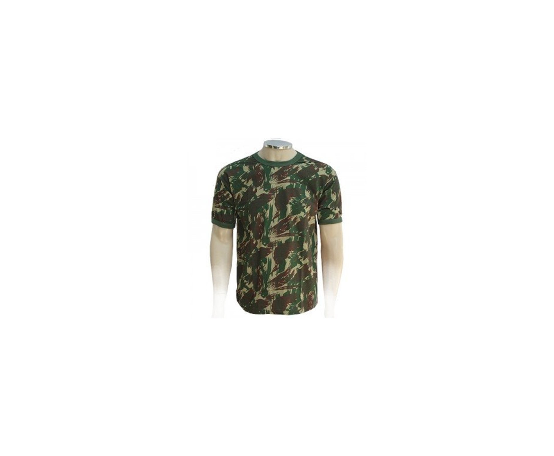 Camiseta Camuflada Padrão Eb Manga Curta - M