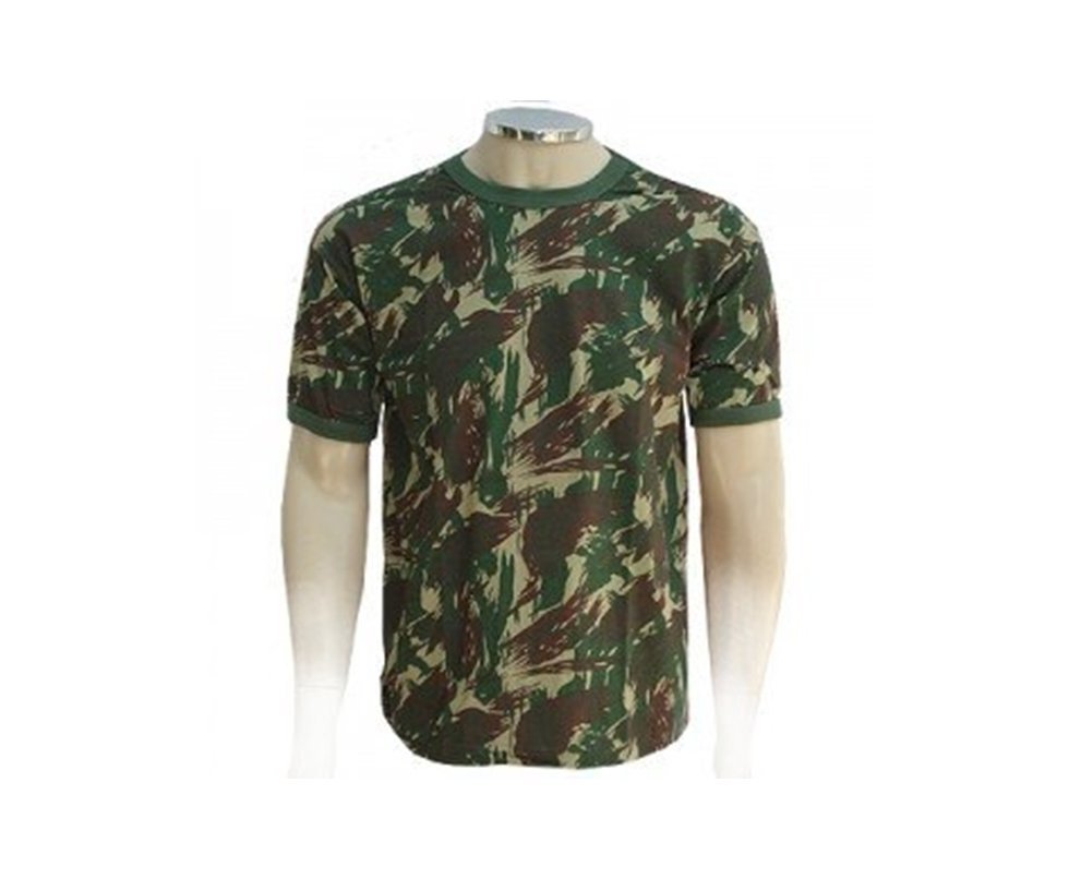 Camiseta Camuflada Padrão Eb Manga Curta - M
