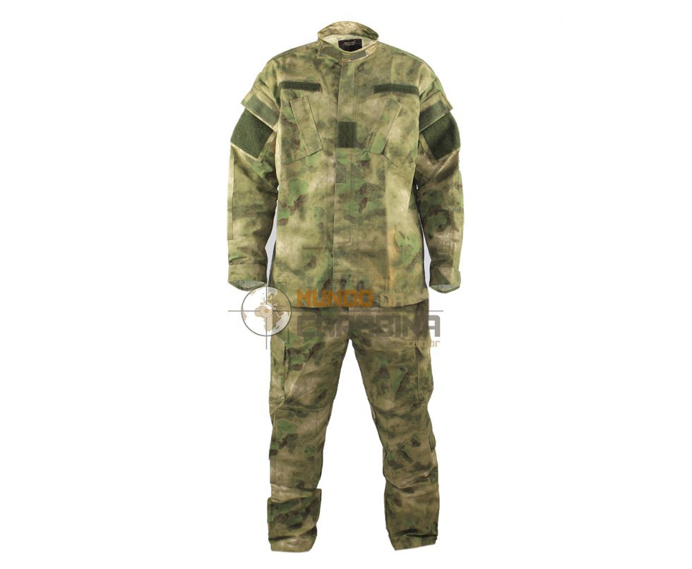 Conjunto Farda Camuflada Atacs Selva G - Swiss Arms