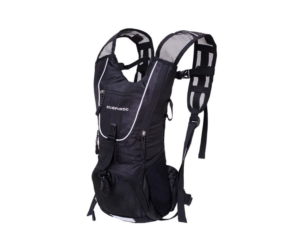 Mochila De Hidratação Kalahari Preta 2 Lts - Guepardo