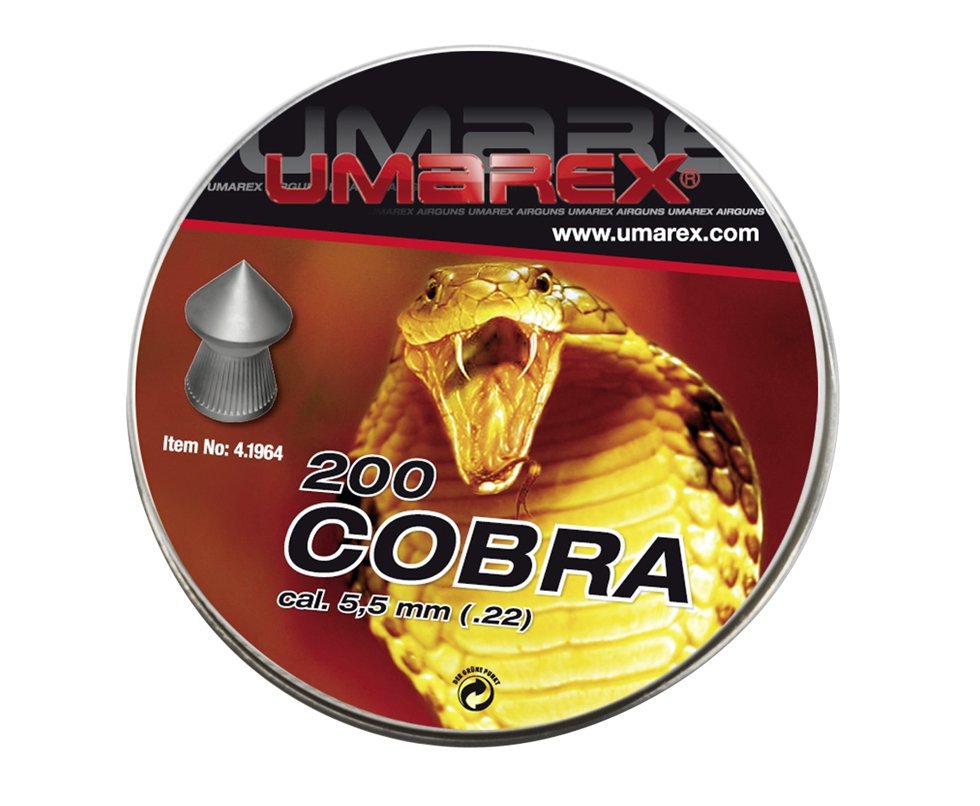 Chumbinho Cobra Calibre 5,5mm - 200 Unidades - Umarex