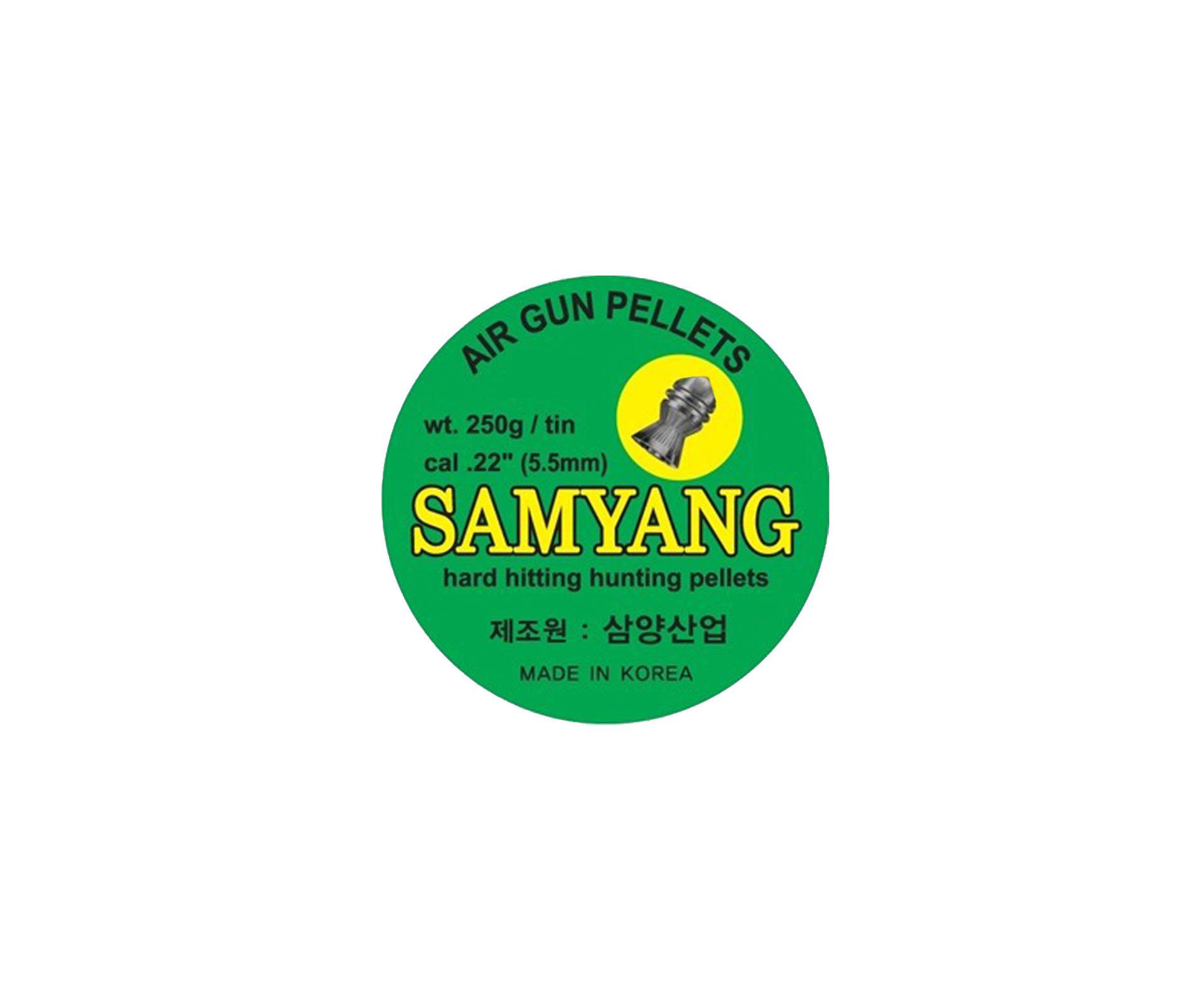 Chumbinho Pointed Calibre 5,5mm - 100 Unidades - Samyang
