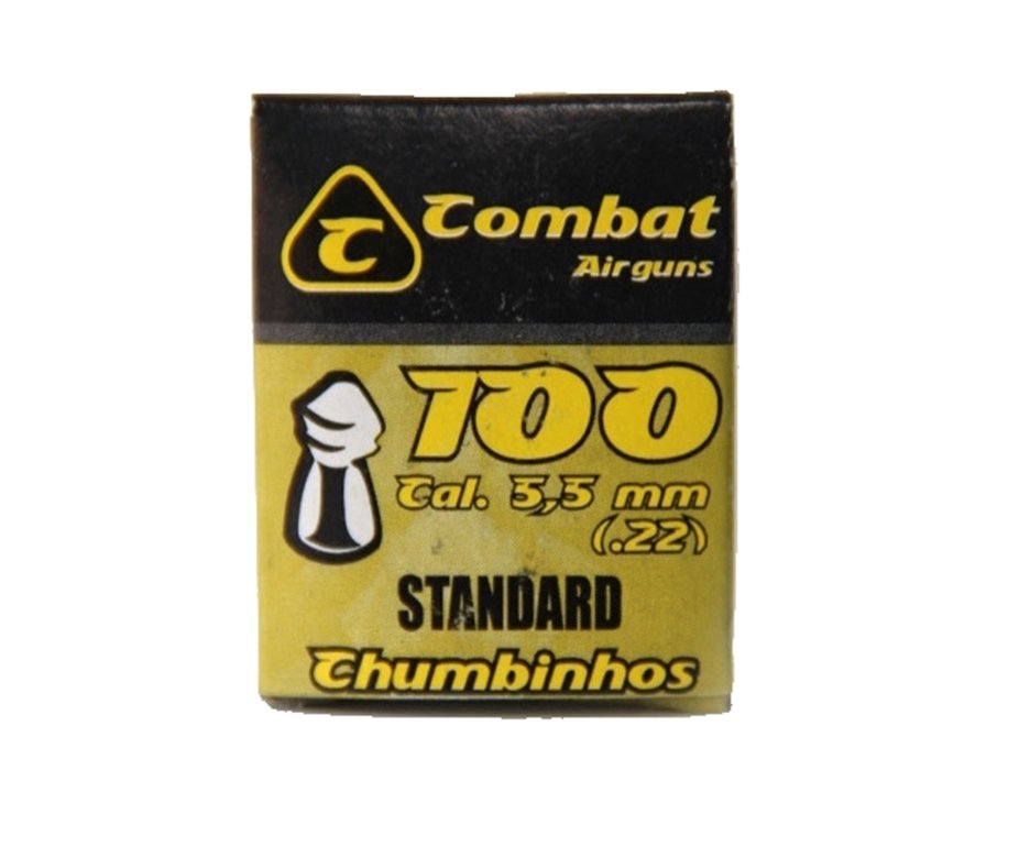 Chumbinho Standard Cal. 5,5mm - 100 Und - Combat