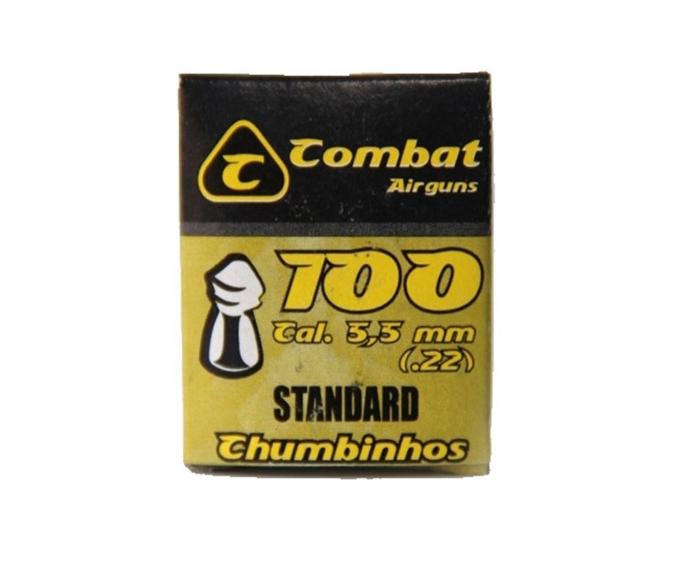 Chumbinho Standard Cal. 5,5mm - 100 Und - Combat