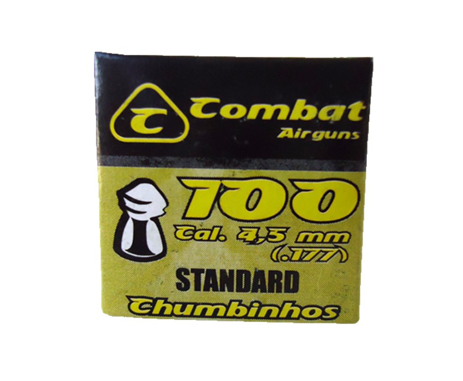 Chumbinho Standard Cal. 4,5mm - 100 Und - Combat