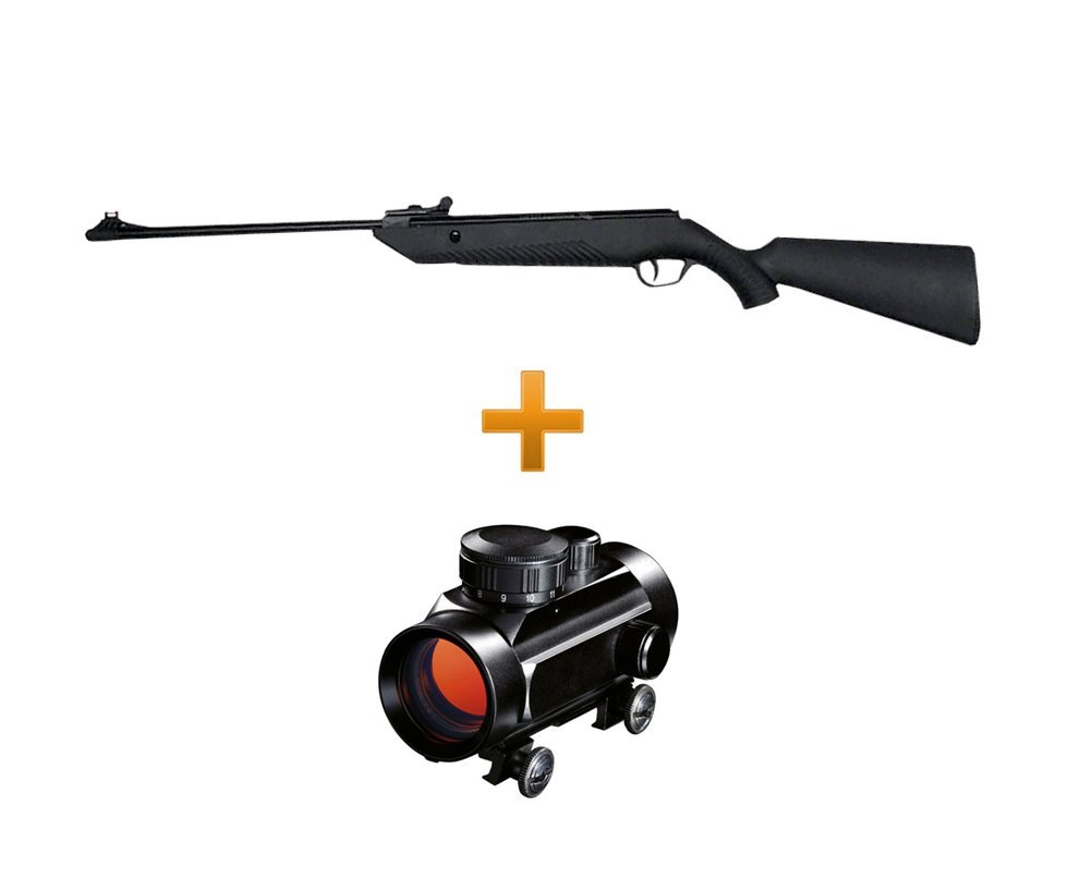Carabina De Pressão Cbc B12-s Cal 5.5mm + Red Dot 1x30 + Capa
