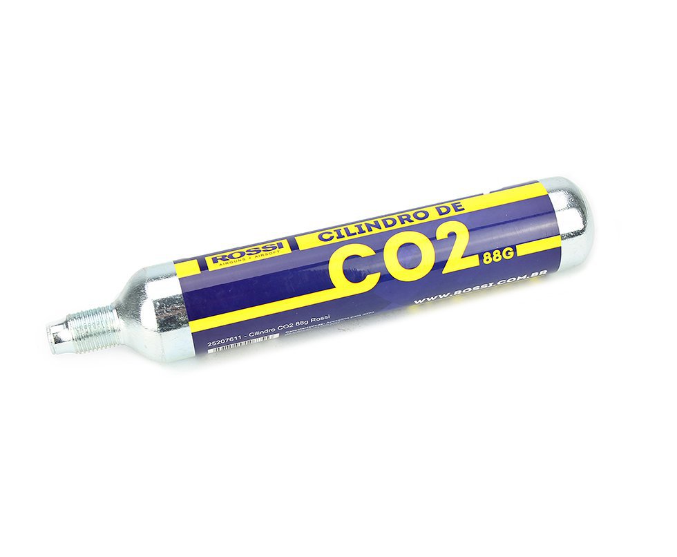 Cilindro Co2 88 Gramas Para Rifles E Carabinas