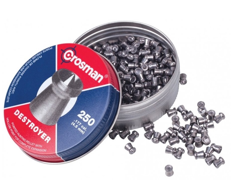 Chumbinho Destroyer Cal 4,5mm - 250 Unidades - Crosman