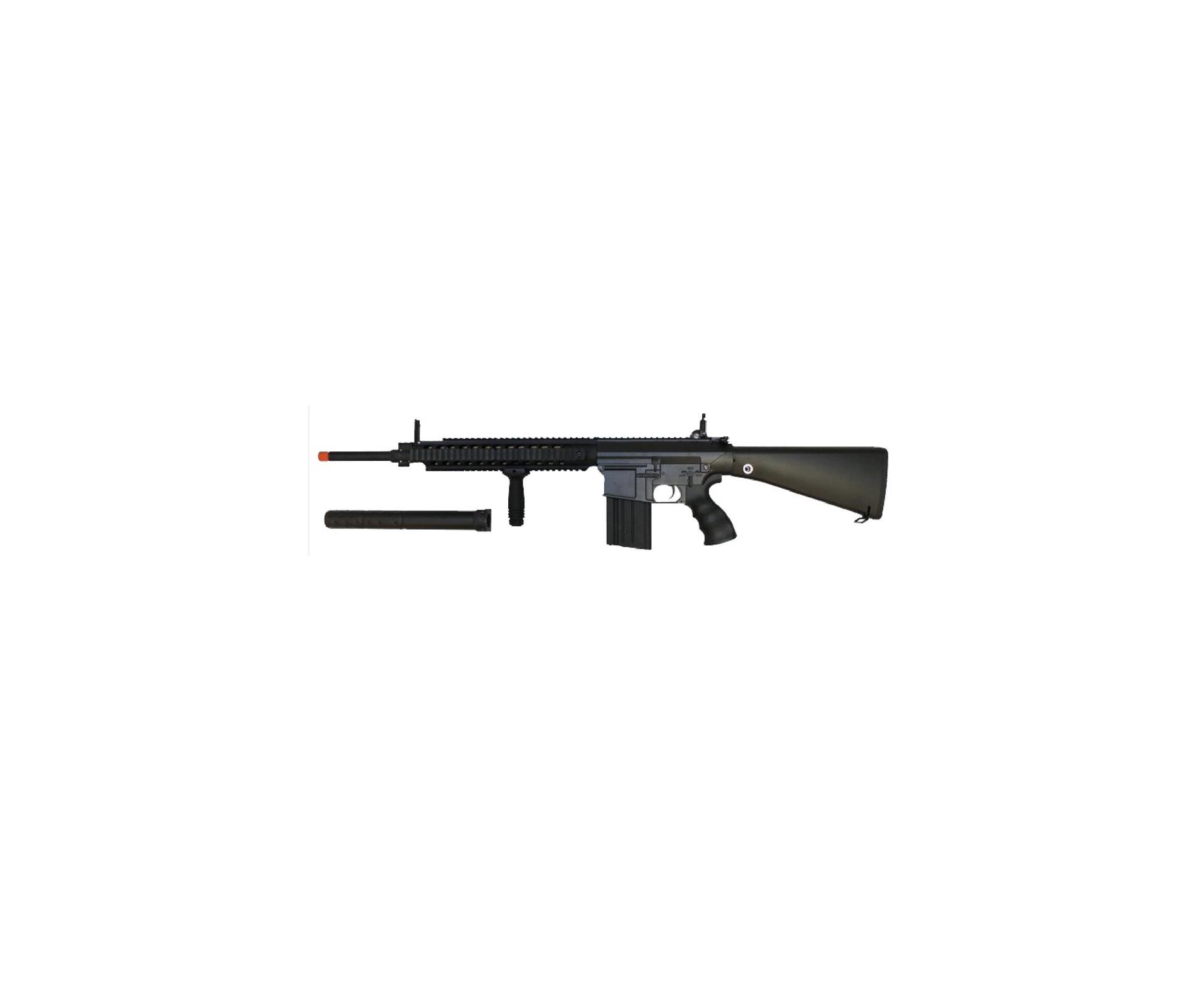Rifle De Airsoft Sr25 Sniper - A&k