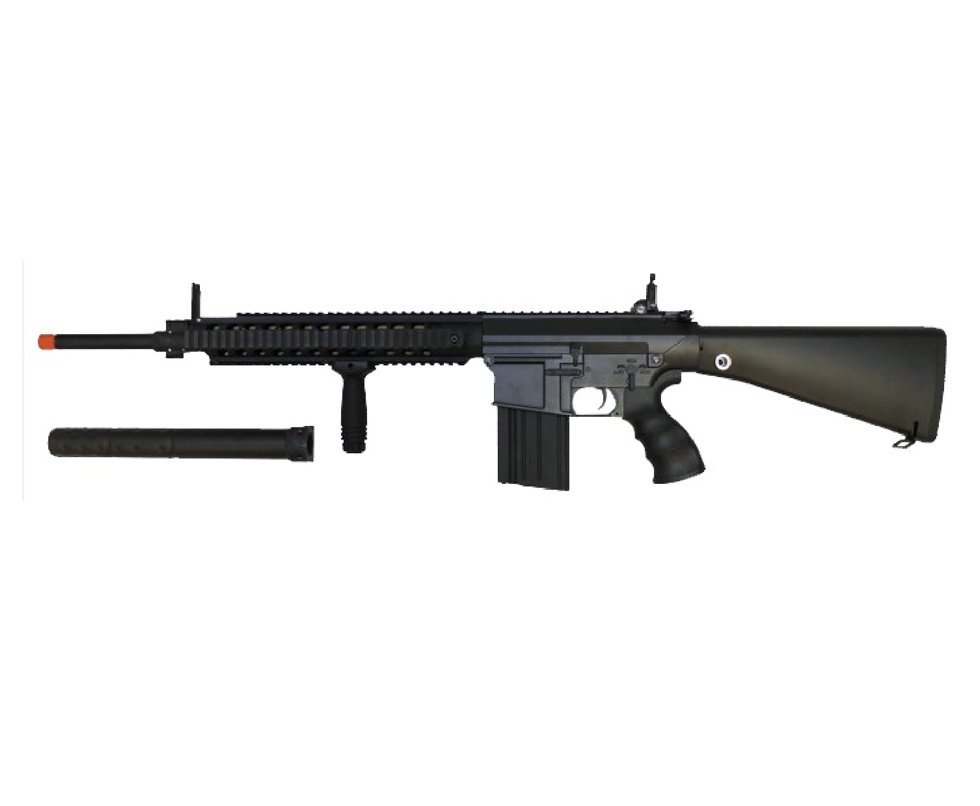 Rifle De Airsoft Sr25 Sniper - A&k