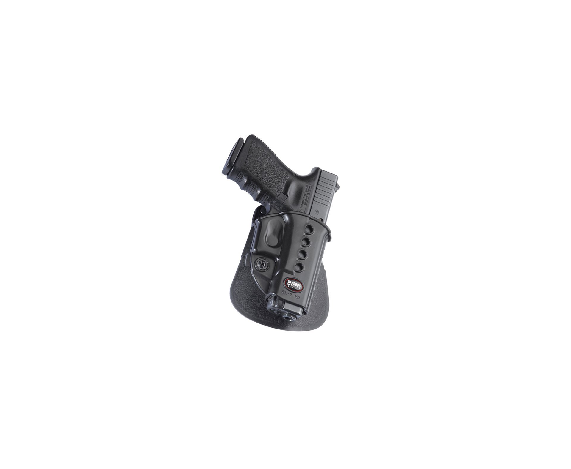 Coldre Fobus De Polimero Para Glock 17/19/22/23/25/34/35 Rotativo