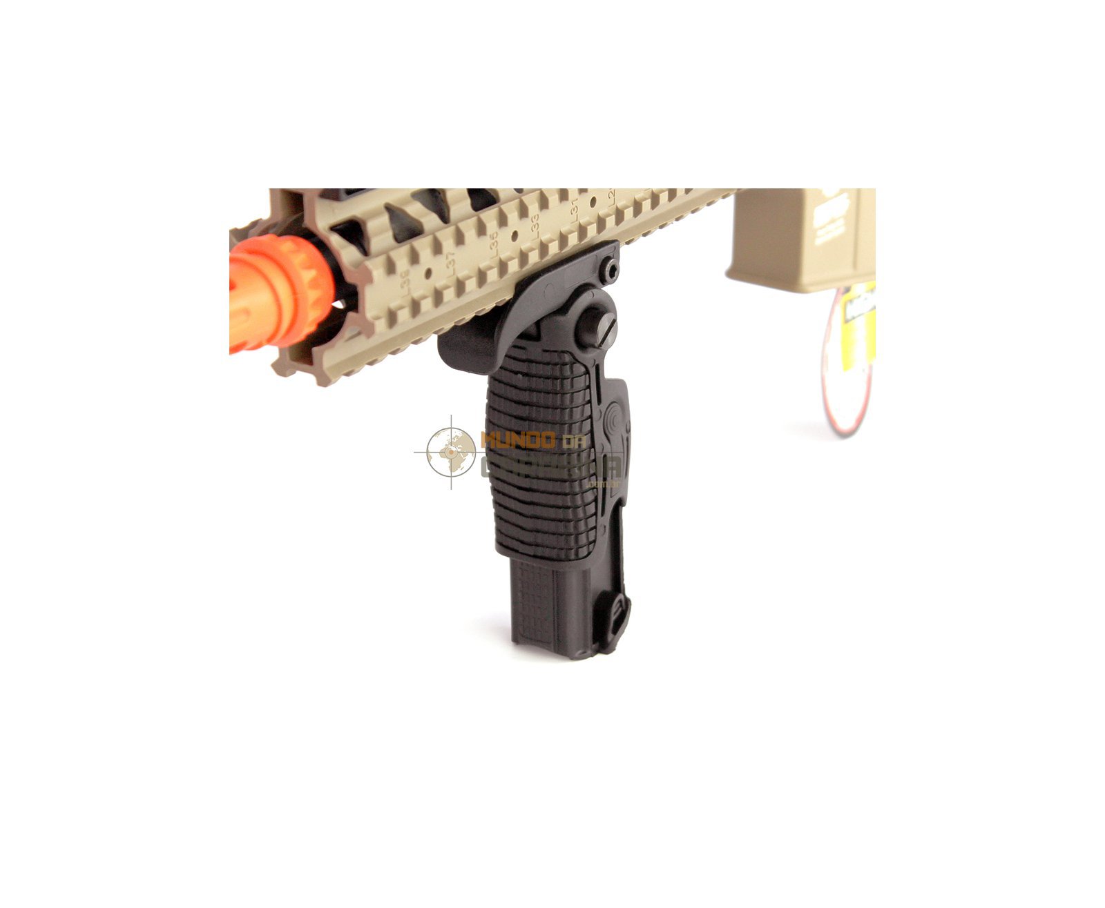 Cabo Auxiliar Dobrável - Foldable Grip For Pictionary Rail - Cor Preta ...