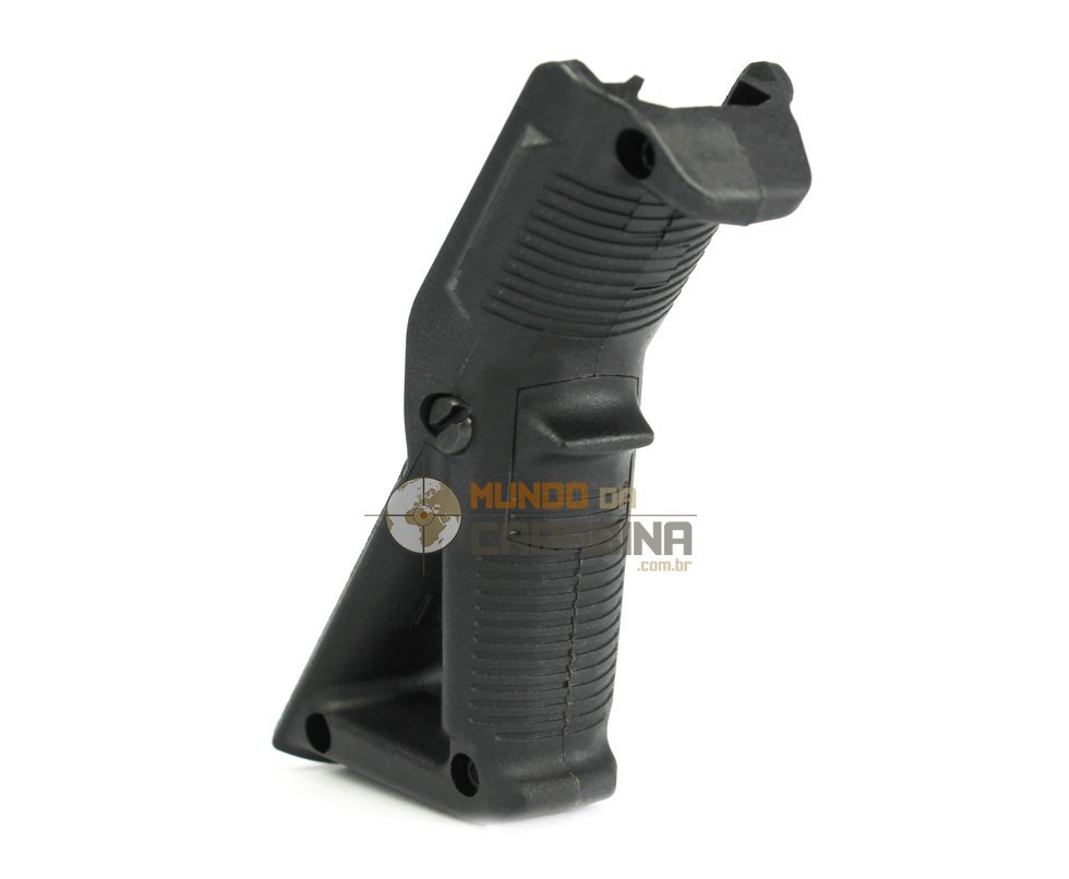 Grip Vertical Preto 20mm Para Airsoft