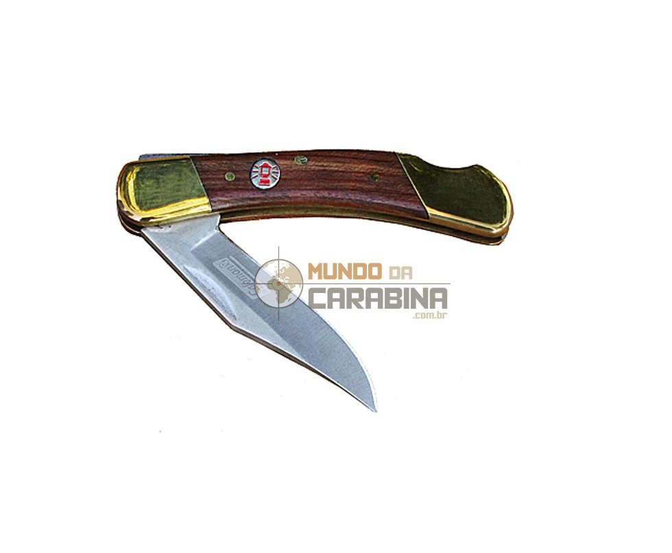 Canivete Brass Lockback - Coleman