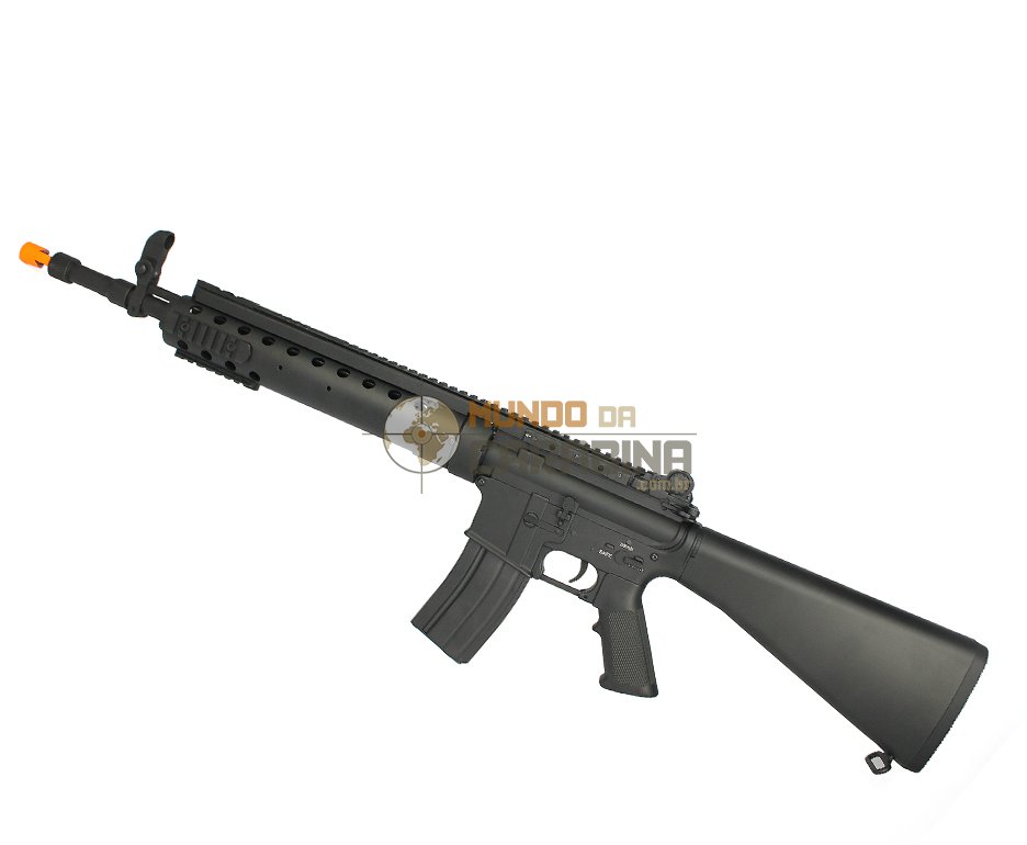 Rifle De Airsoft M16 Tatical Spr Long Version - Full Metal - A&k