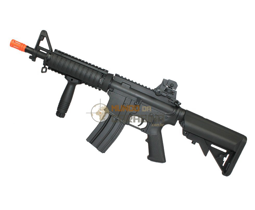 Rifle De Airsoft M4 Ris Cqb Semi/metal Aeg- Cal 6mm - A&k