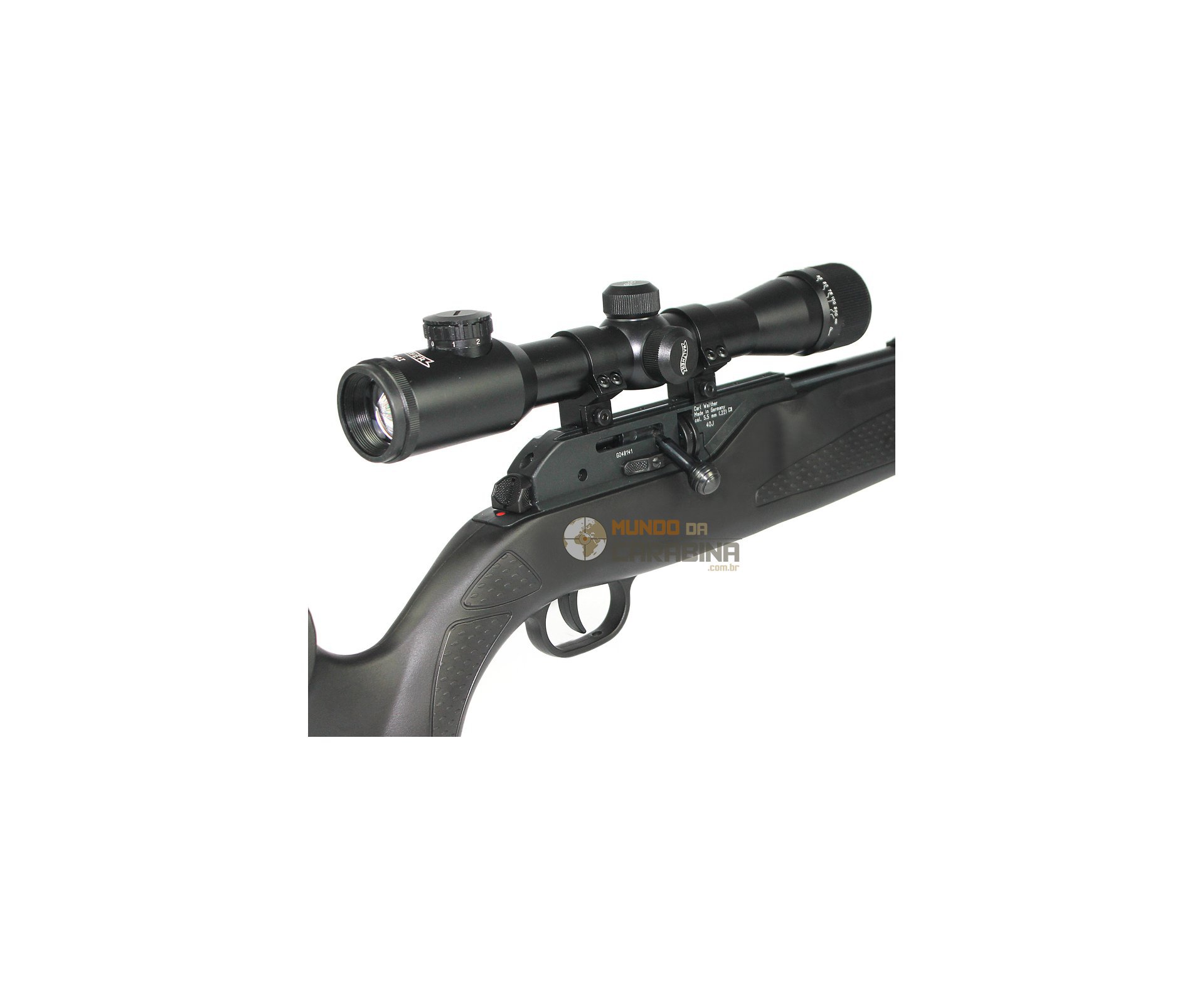 Carabina Pcp Dominator Ft 1250 Set Cal 5.5mm + Luneta 4x32ci + Bipe - Walther