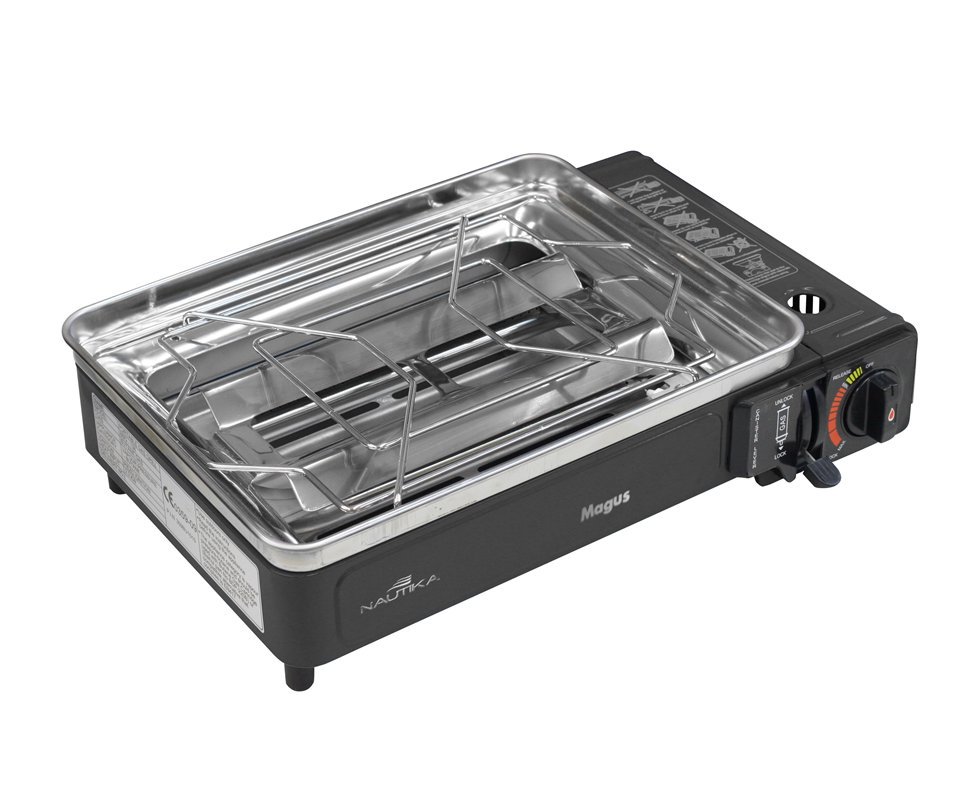 Fogareiro A Gas Magus 3 Em 1, Fogareiro, Churrasqueira, Grill - Nautika