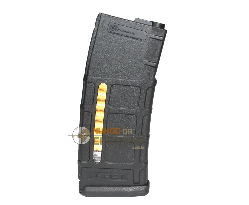 Magazine M4/m16 Mid Cap - 75 Bbs - Project Pmga Magpul - Preto