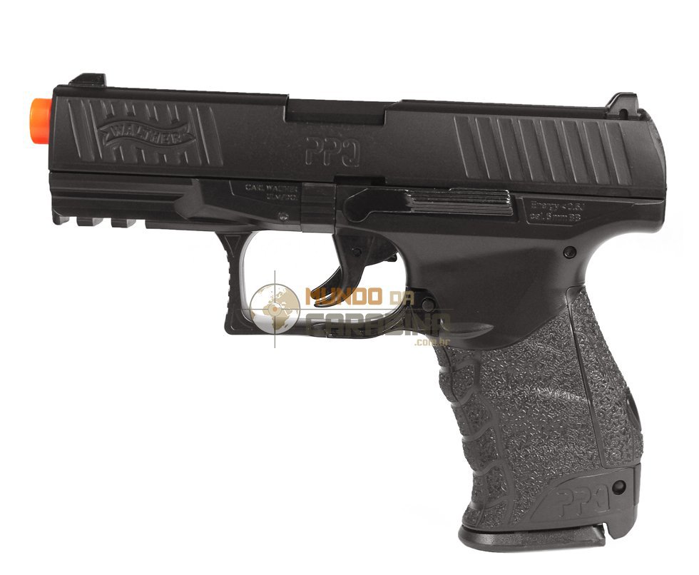 Pistola De Airsoft Walther Ppq Hme Full Metal 6mm