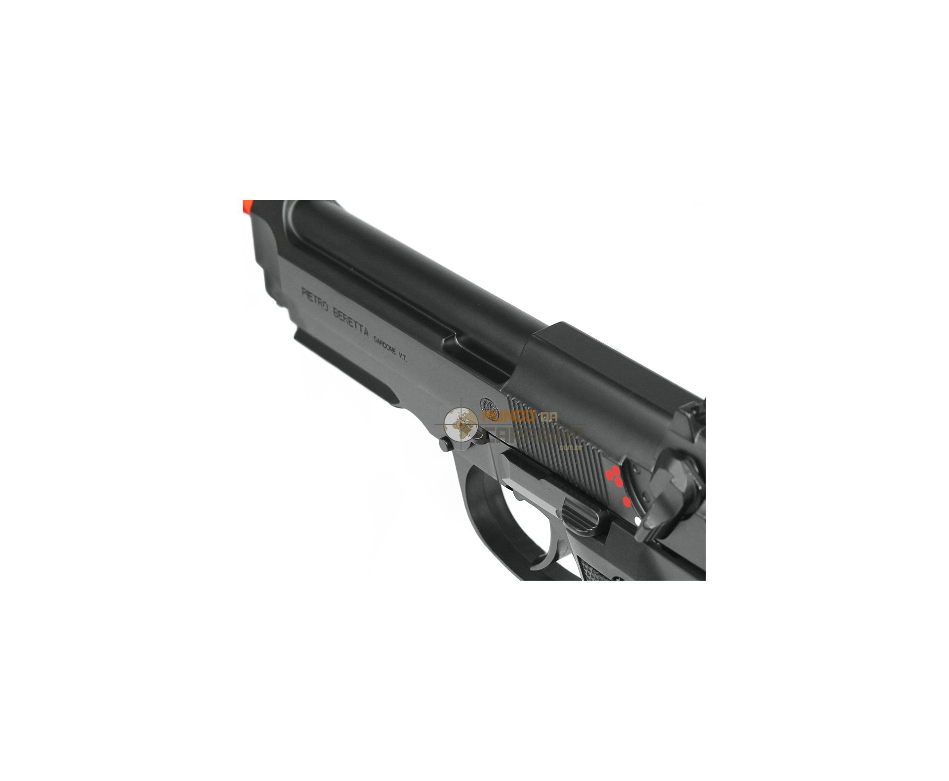 Pistola De Airsoft Beretta 92a1 Semi/metal Elétrica - Cal 6mm Umarex