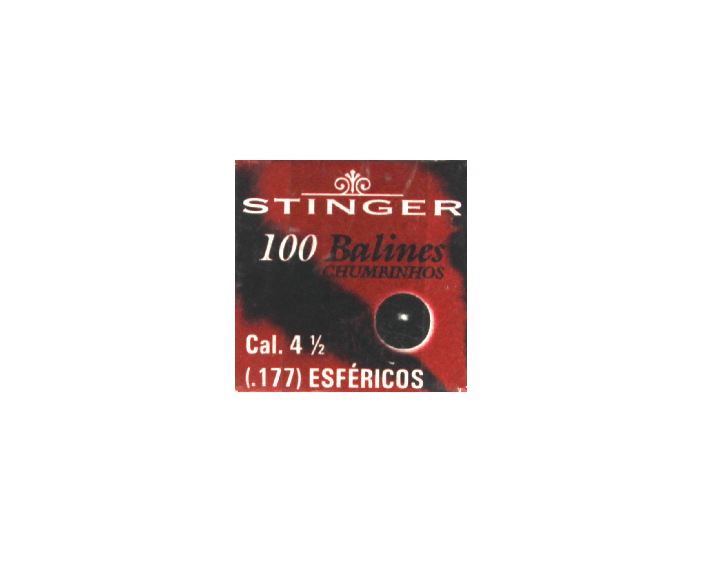 Chumbinho Stinger Md Cal.4,5mm - Caixa Com 100 Uni.