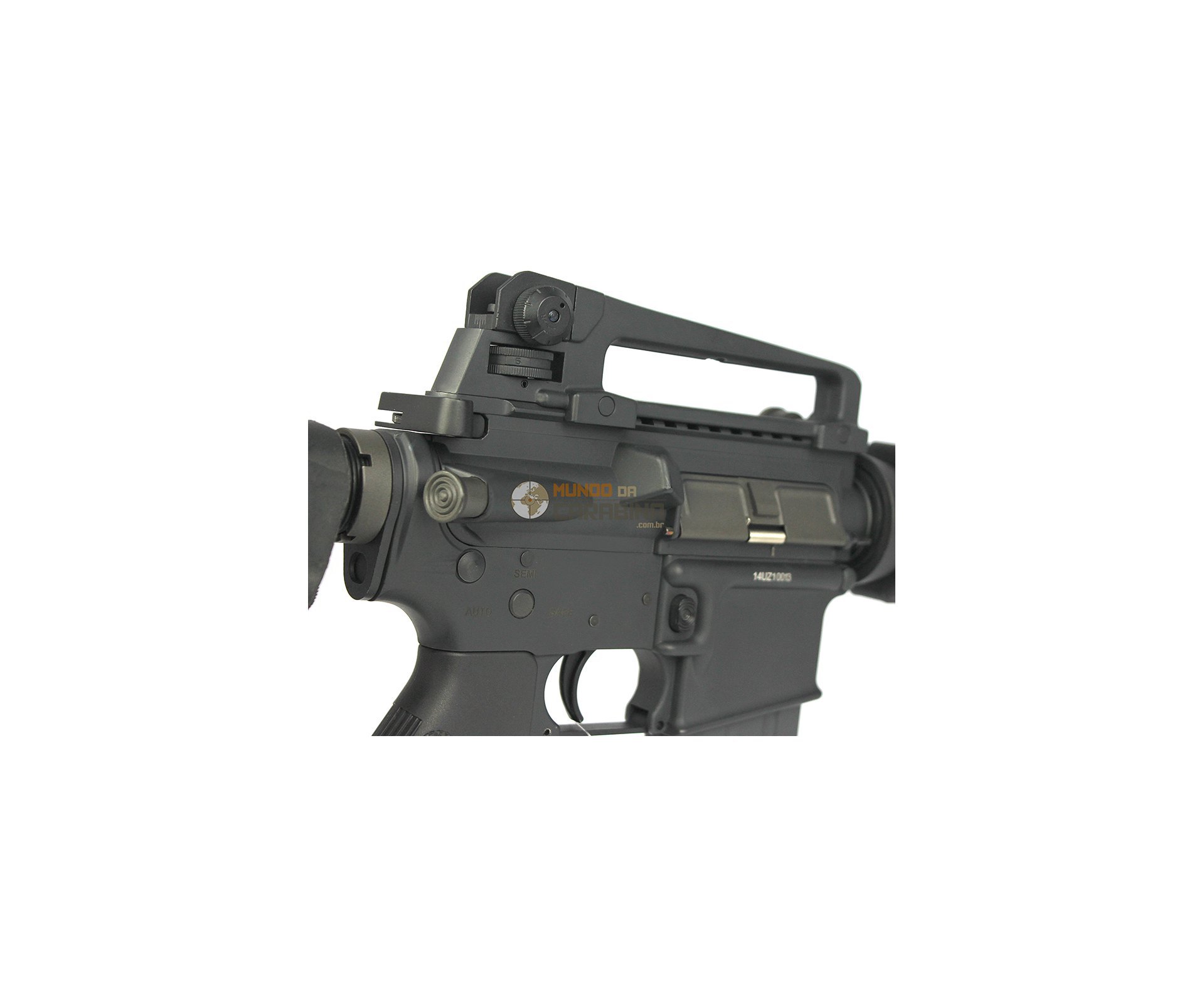 Rifle De Airsoft M4a1 Full Metal Stw Cal 6mm - Bivolt - A&k