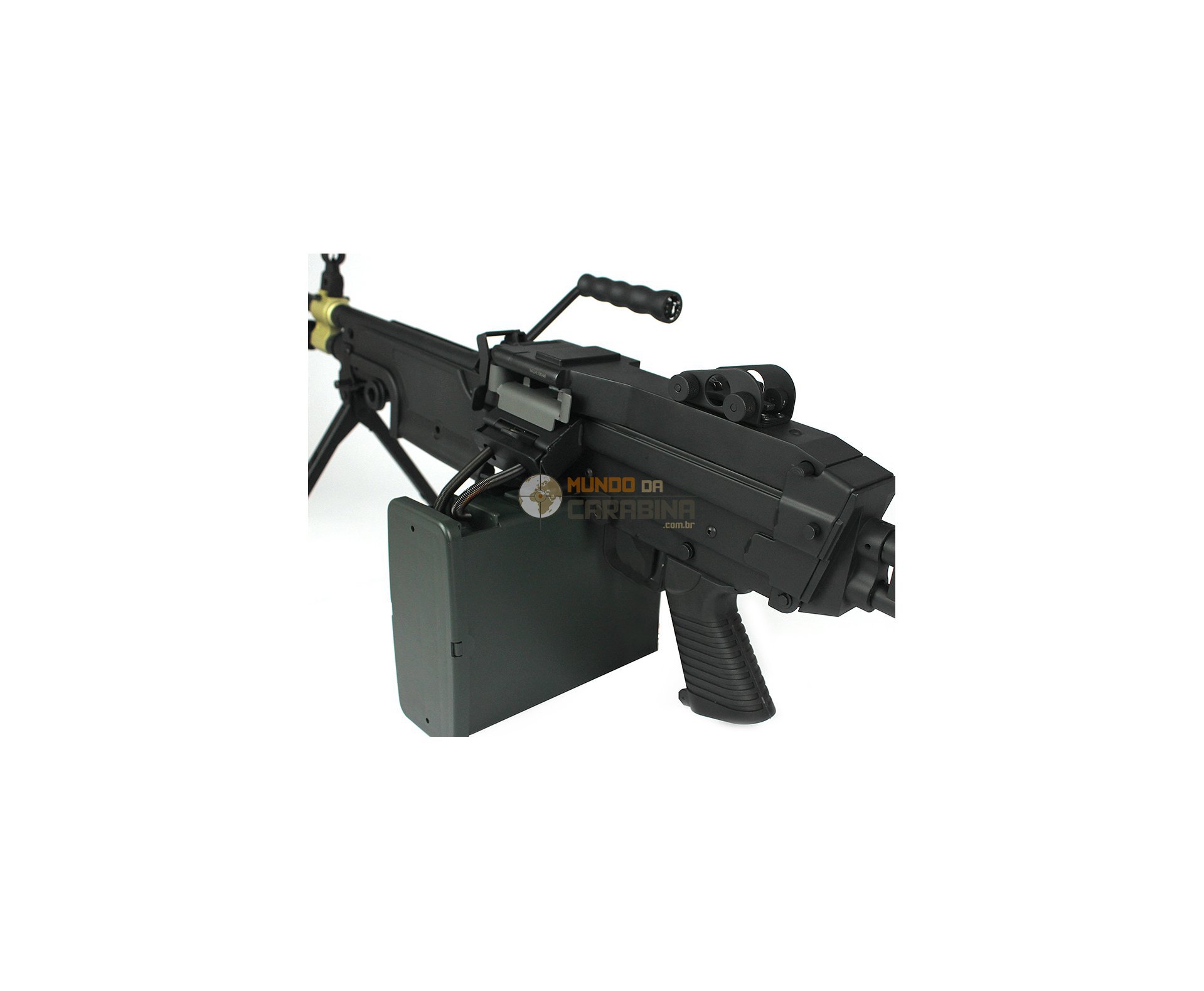 Rifle De Airsoft M249 Mk1 Full Metal Elétrica 6mm - A&k