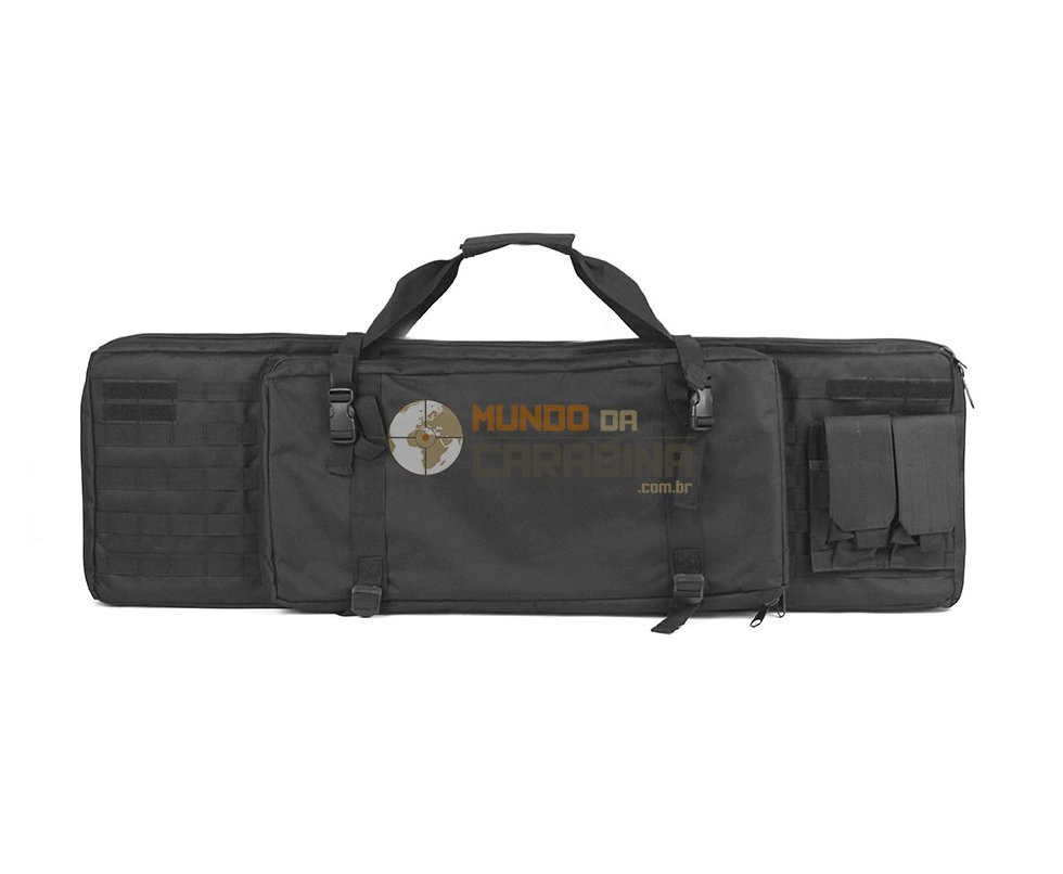 Case Para Airsoft Com Sistema Molle - Actionx - Preto