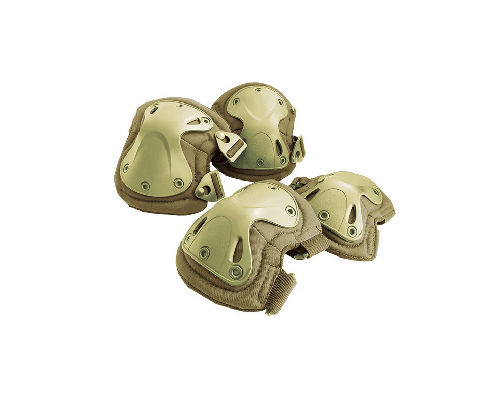 Kit Joelheiras+cotoveleiras Tan