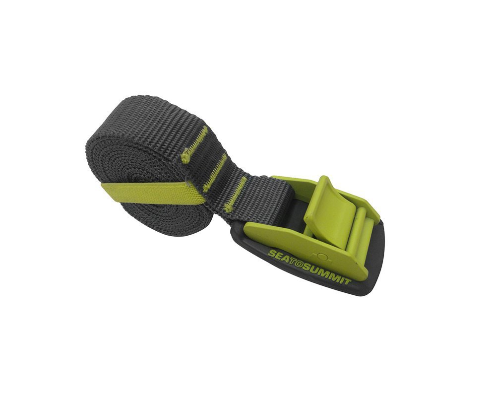 Fita Para Amarração De Carga Bomber Tie Down 2m 250kg Verde Sea To Summit