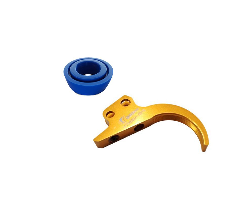 Combo Lâmina Gatilho + Retentor Para Hatsan Striker Edge (todas Com Gatilho Metálico) - Quickshot
