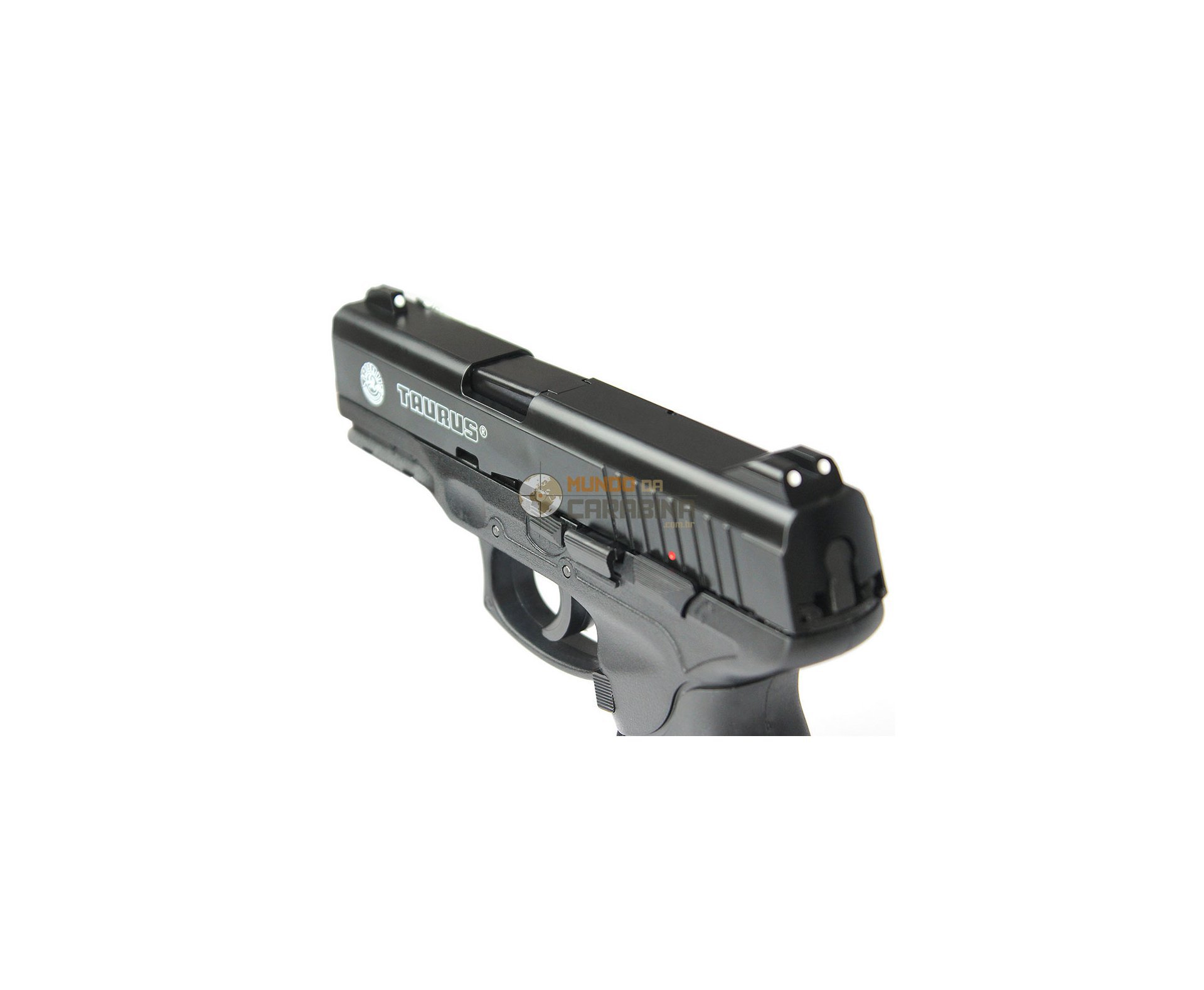 Pistola De Airsoft Pt 24/7 Semi/metal + 4000 Esferas 0,12g + Capa Almofada - Cyber Gun