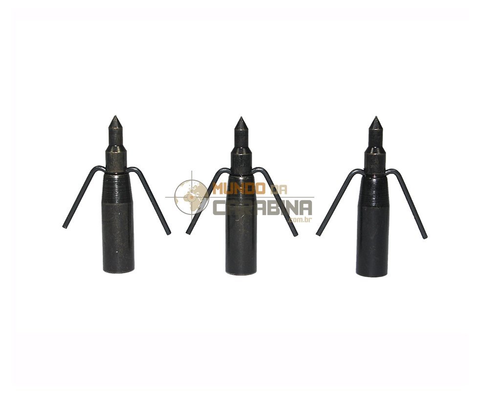 Kit 03 Ponteiras Rosqueáveis Para Pesca Com Arco - Poe Lang
