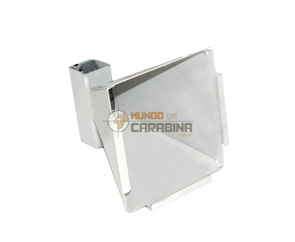 Porta Alvos - Cone Coletor De Chumbinhos P/ Alvos De Papel 17x17cm