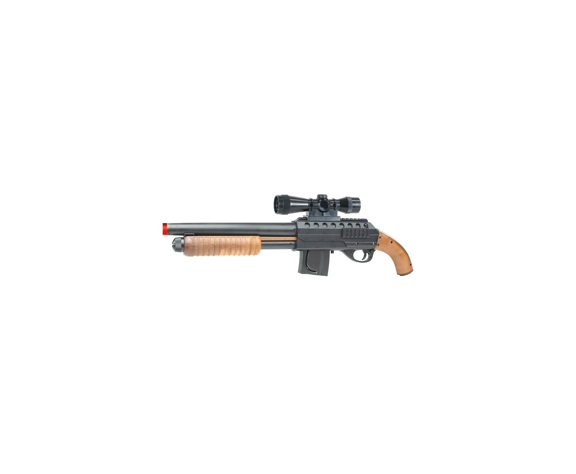 Kit Shotgun Airsoft Mossberg M500 + Pistola Airsoft P618 6.0mm