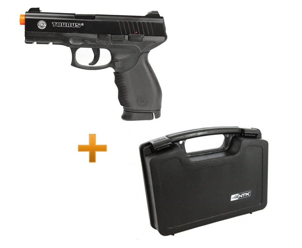 Pistola De Airsoft Taurus 24/7 Spring + Case Nautika