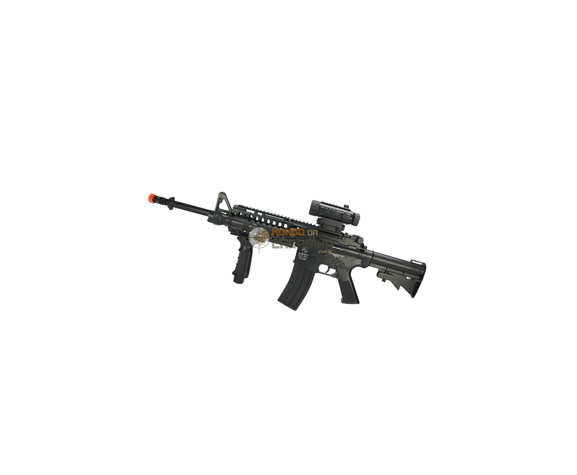 Rifle De Airsoft Colt M4a1 Ris Aeg - Cal 6,0mm - Cybergun