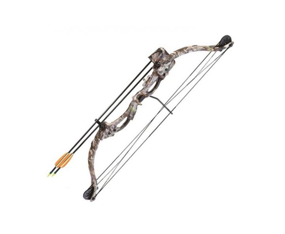 Arco Composto - 35 Libras - Camuflado - Kirupira