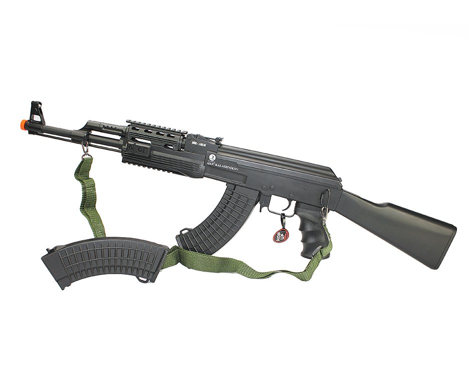 Rifle De Airsoft Ak 47 Tactical Fsv Full - Cal 6,0mm - Cybergun