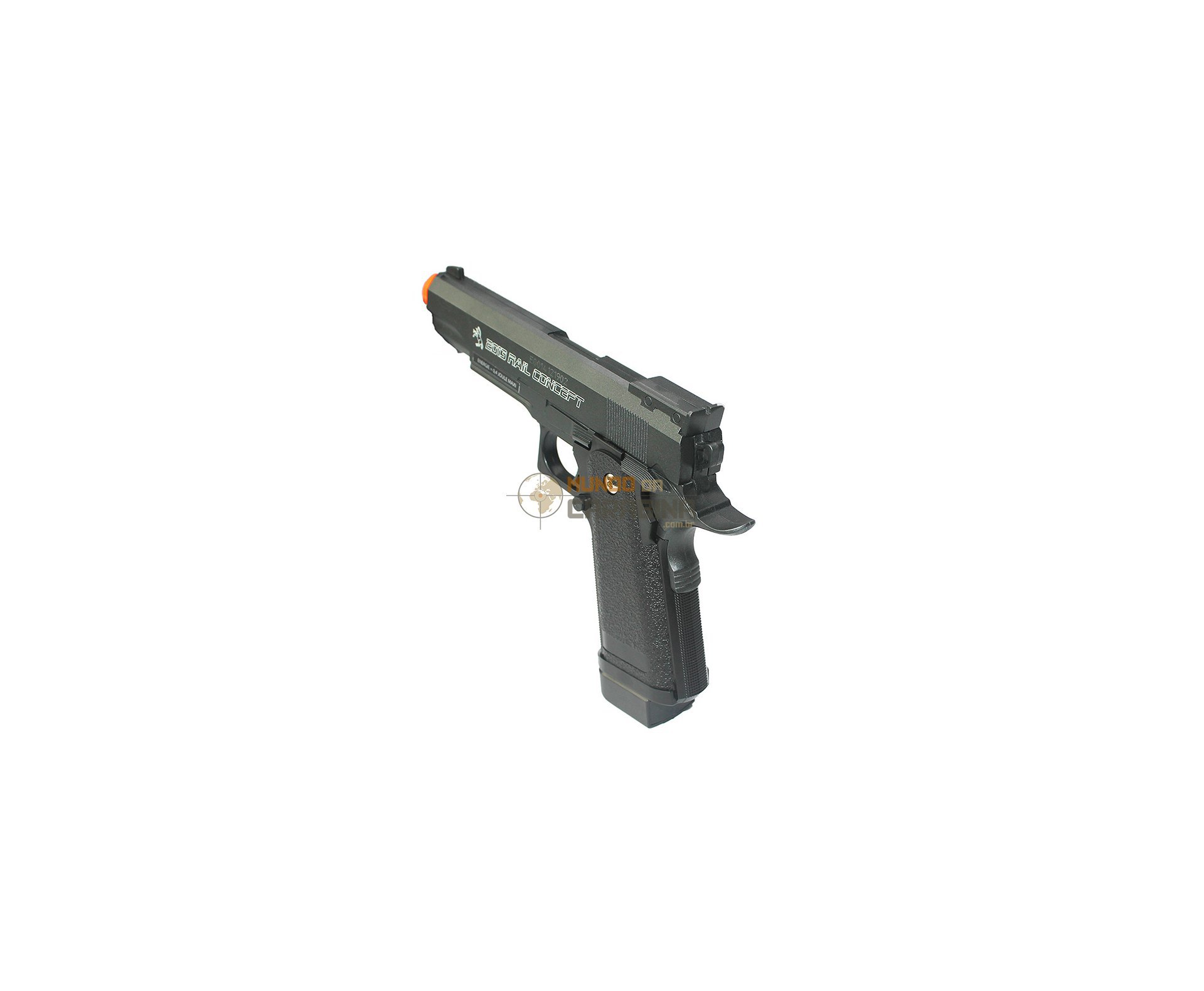 Pistola De Airsoft Colt 2013 Rail Concept Full Metal - Cybergun