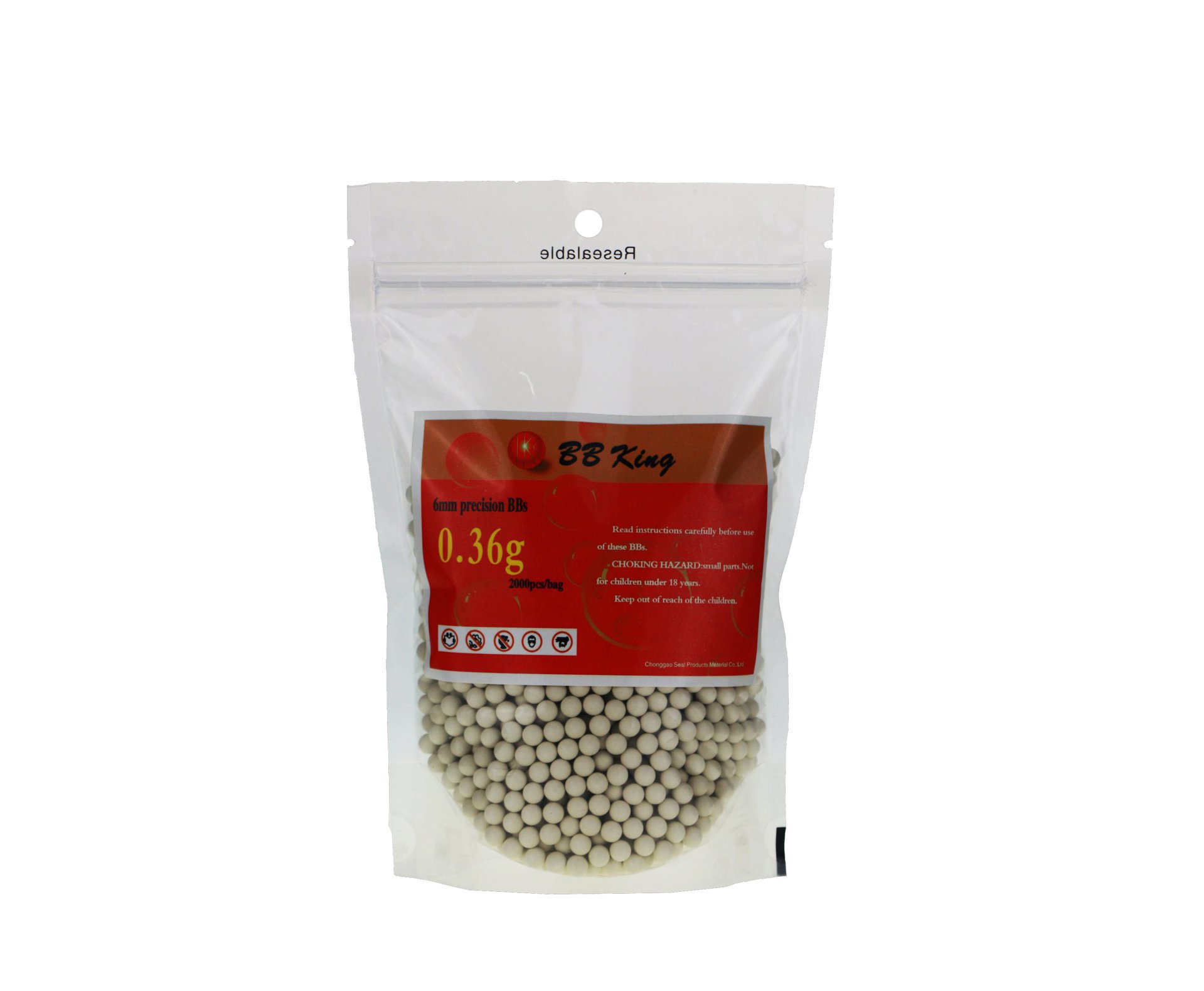 Esferas Plásticas Bb King 0,36 Gr (2.000 Unid)