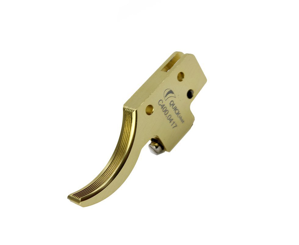 Lamina De Gatilho Ajustavel Cometa Fenix 400 E Fusion Dourado - Quick Shot