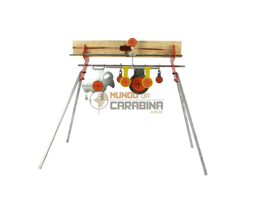 Alvo Cavalete 6 Bolachas Multi Função - Full Metal